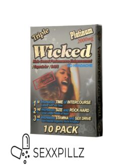 10 Pack Triple @Wild Platinum 2000 mg