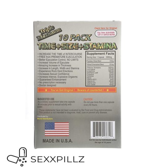 10 Pack Triple @Wild Platinum 2000 mg - Image 3