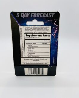 5 Day Forecast 1600mg 6 Pack Deal