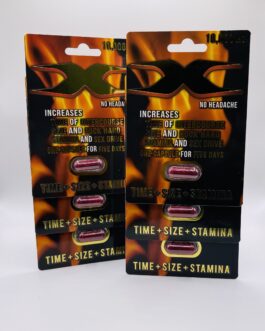 X Fire 10000mg Male Performance Enhancement Pill 6 Pack Deal