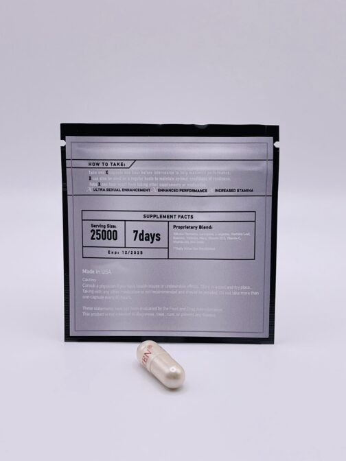 X 20000 Platinum Male Performance Enhancement Pill (Single Dosage) - Image 2