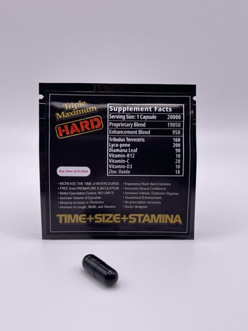 Triple HARD 20000mg Single Dosage (3 Pack) - Image 2