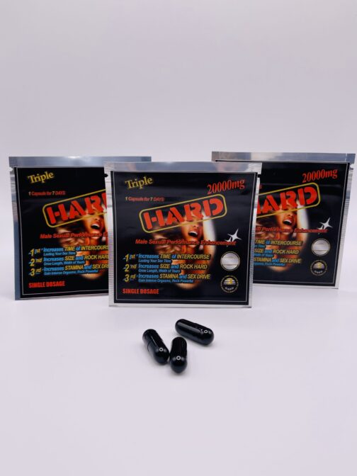 Triple HARD 20000mg Single Dosage (3 Pack)