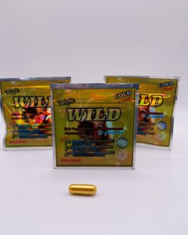 Wild Gold 1750mg Triple Maximum Male Enhancement Pill 3 PILL PACK