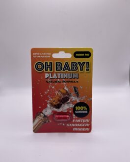 Oh .Baby “.Platinum.” 11000 Male Sex Enhancement 6 Pack Deal